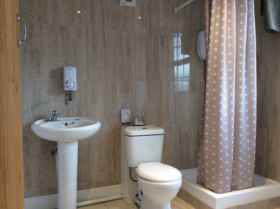 Toilet and shower room