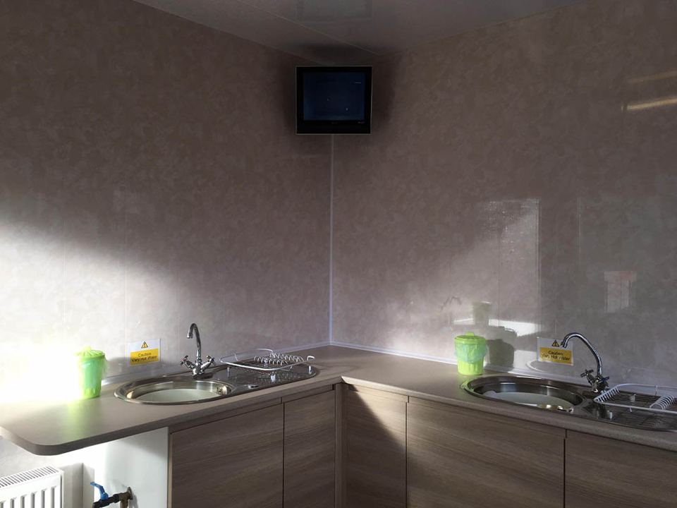 Campers kitchen sink