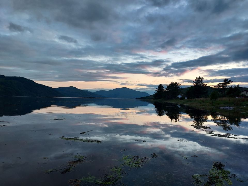 Loch Alsh at dusk
