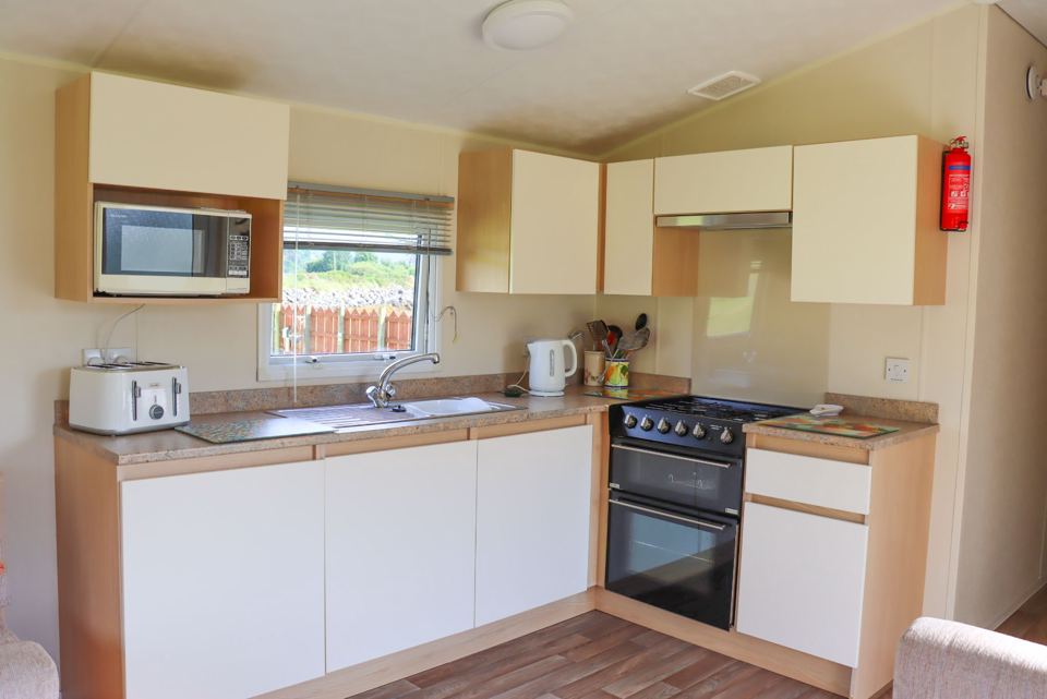 Caravan kitchen