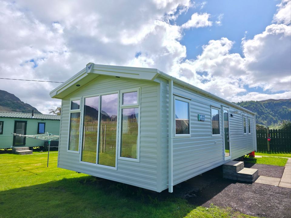 Holiday home caravan