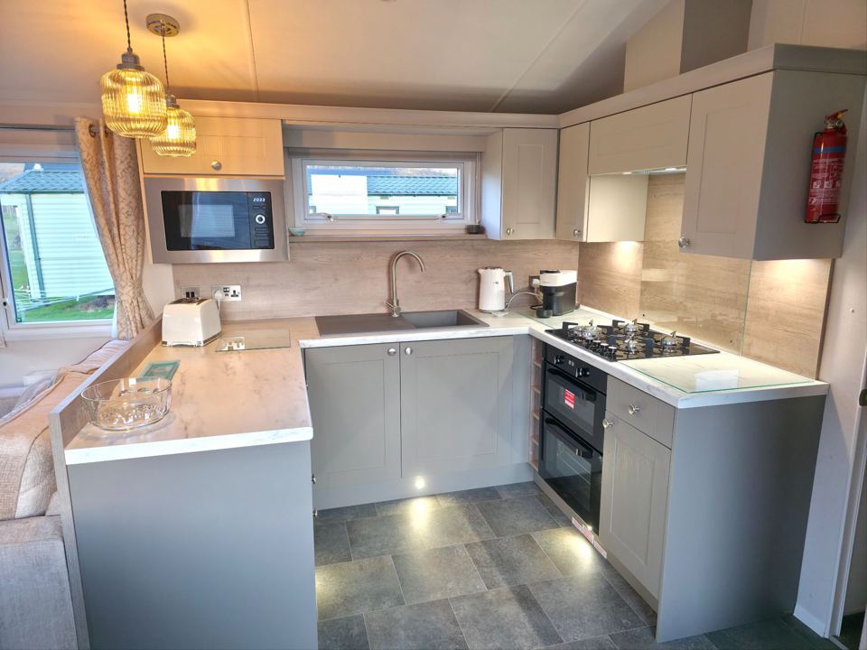 Holiday home kitchen