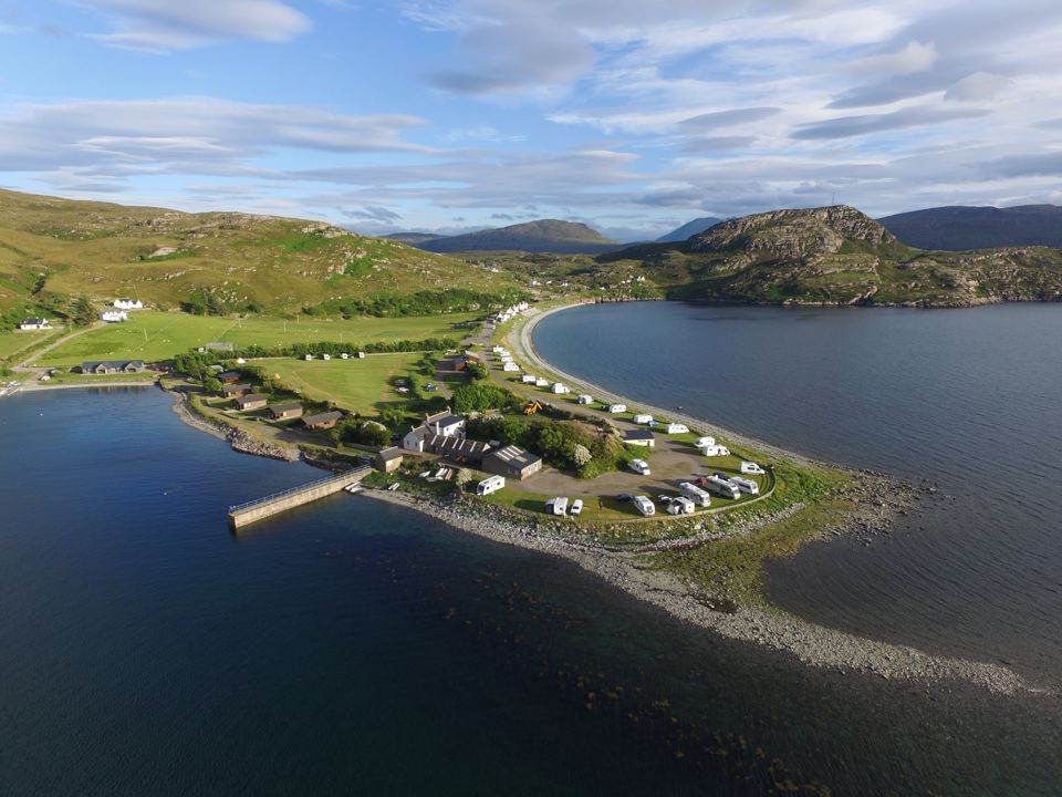 Park on the loch peninsula