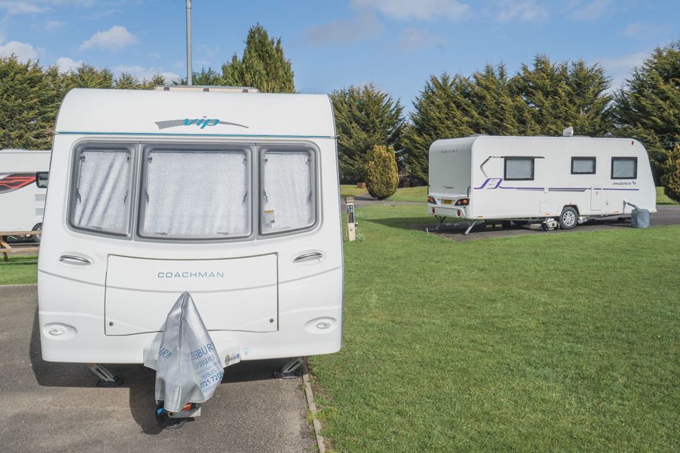 Caravans and awnings