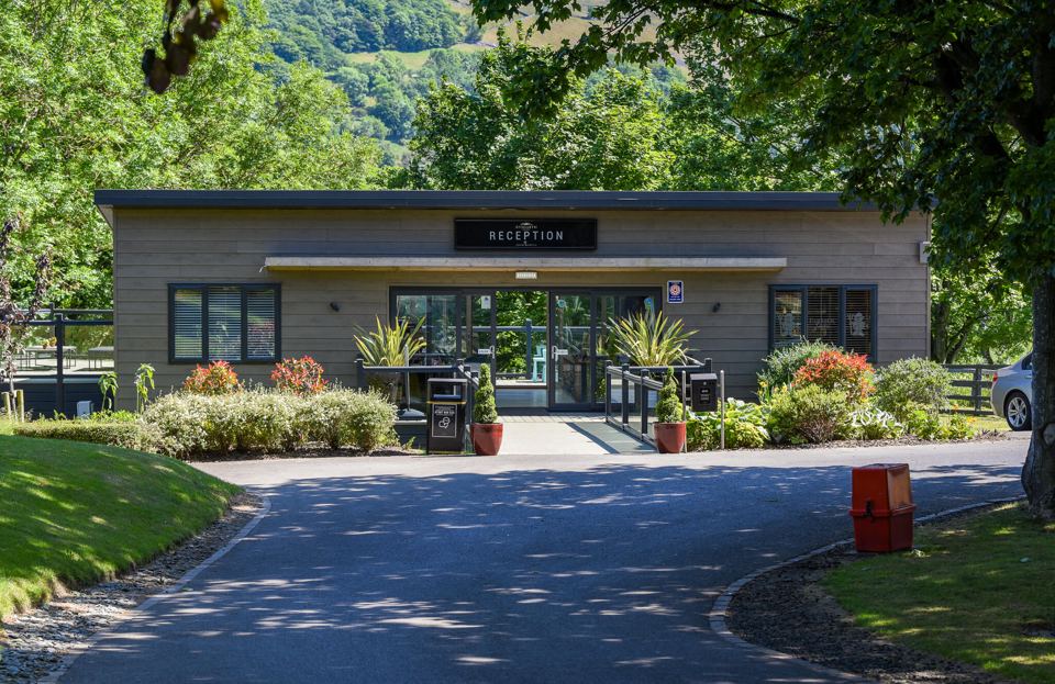 Reception building