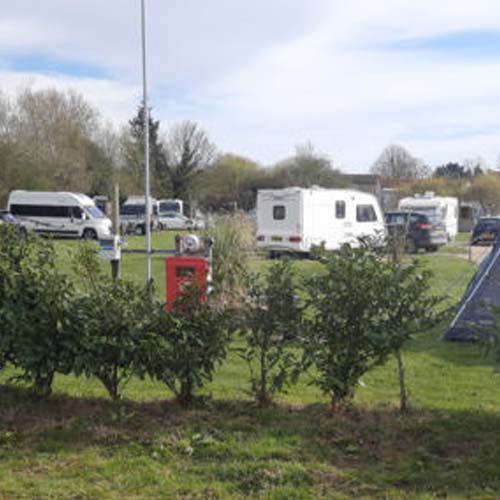 Touring pitches in the field