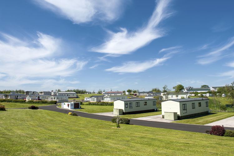 Holiday homes across the park