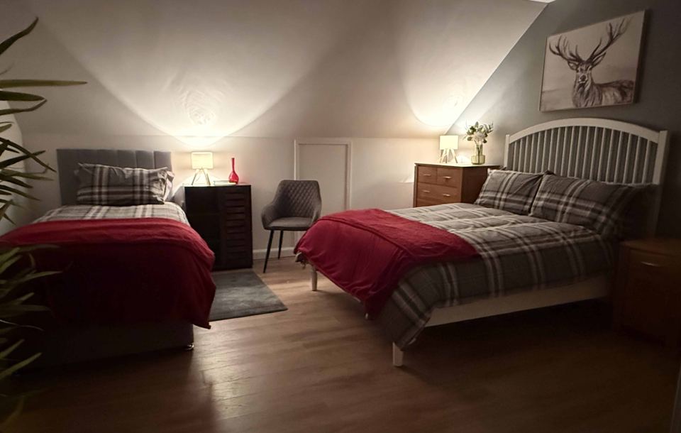 Lodge bedroom