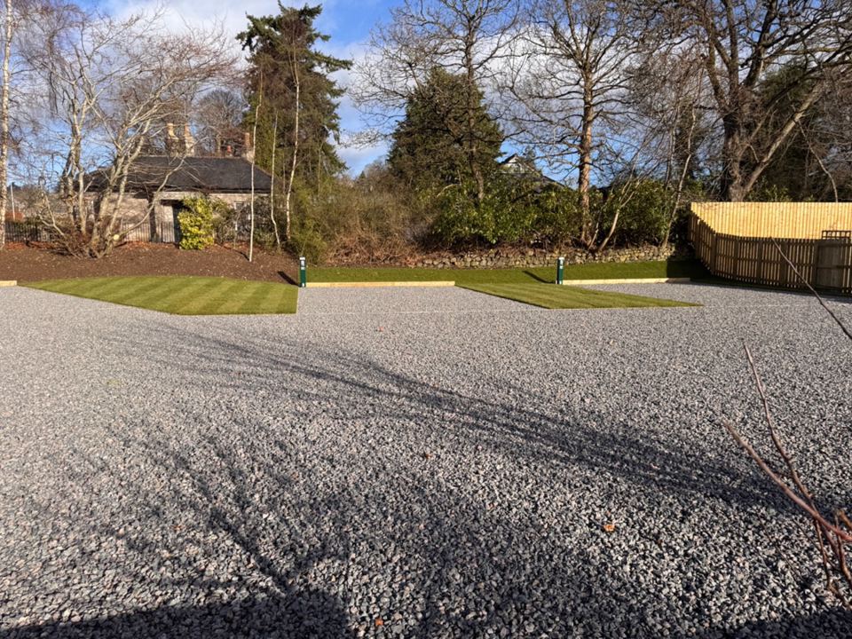 Serviced hardstanding pitches