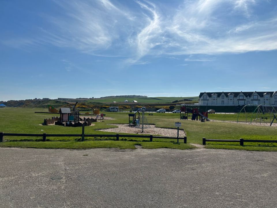 Play park and grass