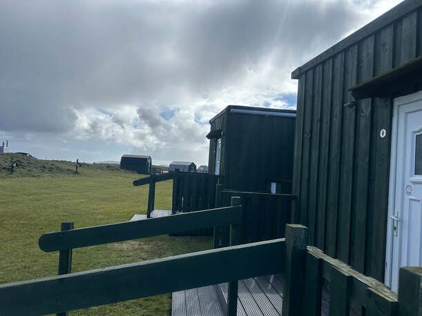 Pod decking and rail