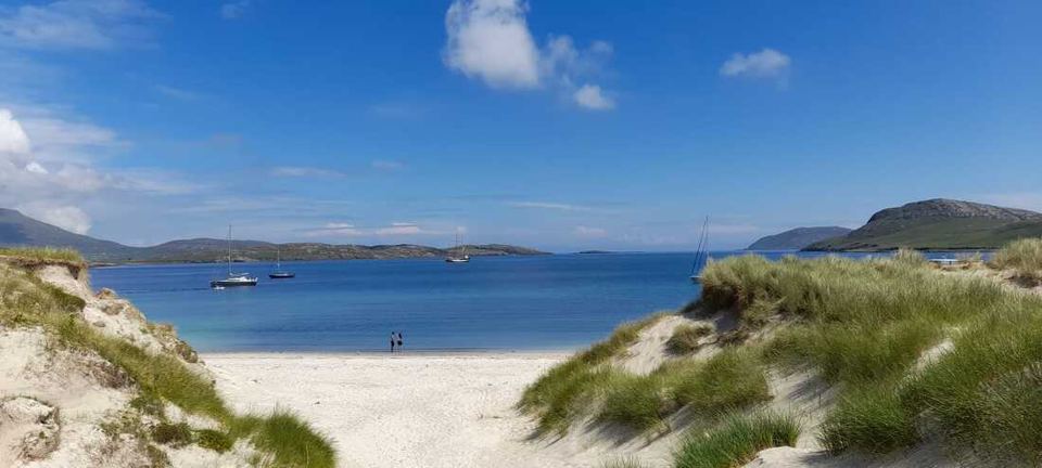 Dunes and sand beach