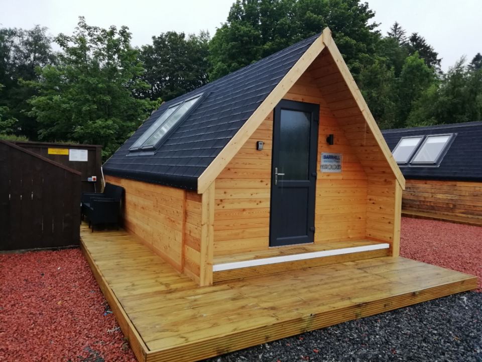 Pod with decking