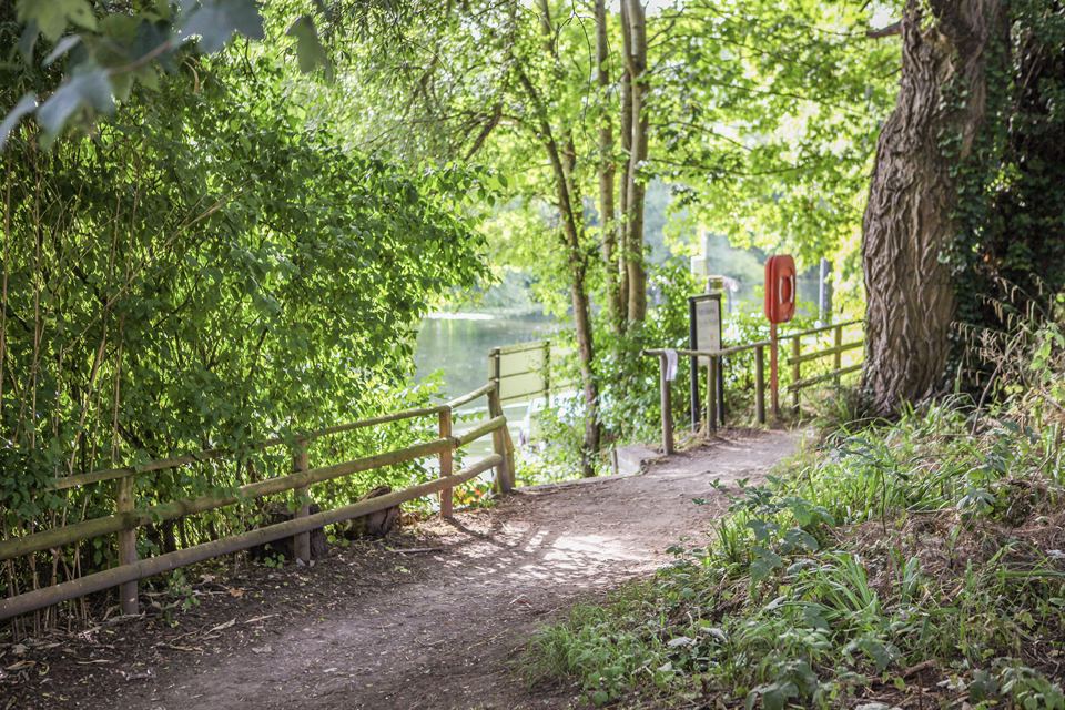 Towpath by the river