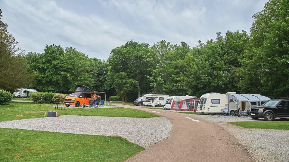 Pitches and gravel track