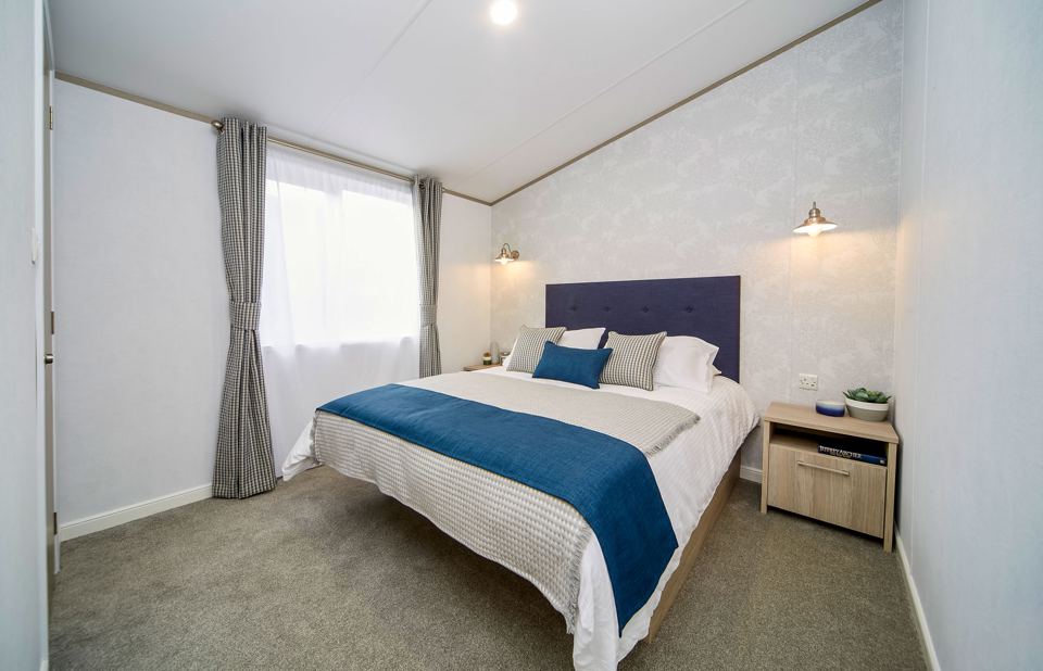 Double bedroom in a lodge
