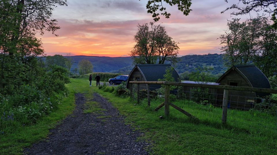 Pods at dusk