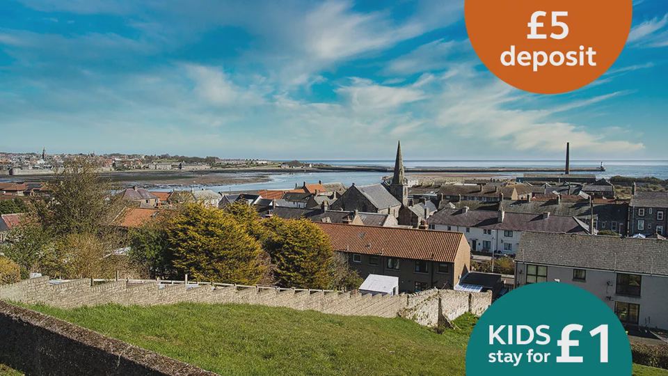 Berwick walls and the estuary