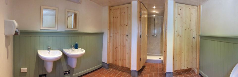 Shower and toilet room
