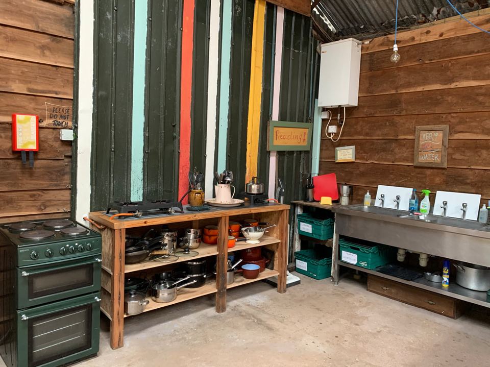 Barn kitchen