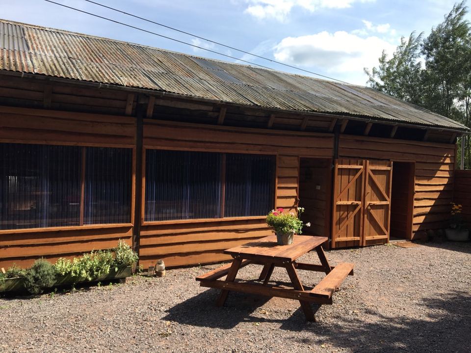 The barn from outside