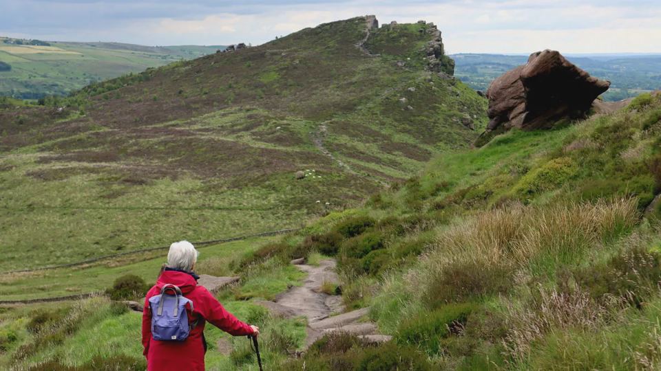 Walker on The Roaches