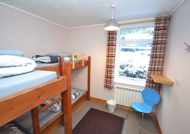 Bunk room in the hostel