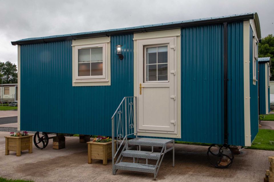Shepherd's hut from the side