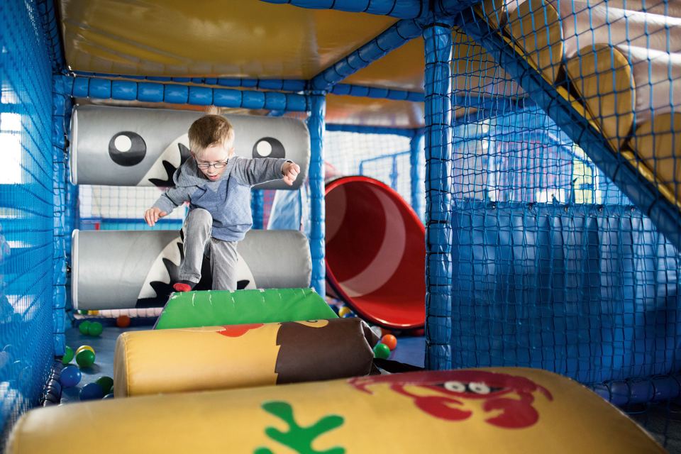 Indoor soft play