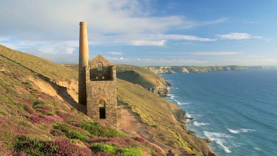Engine house above the coast path