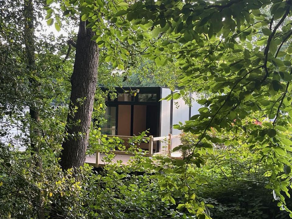 Lodge among the trees