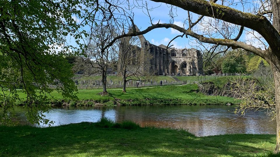 Bolton Priory across the Wharfe
