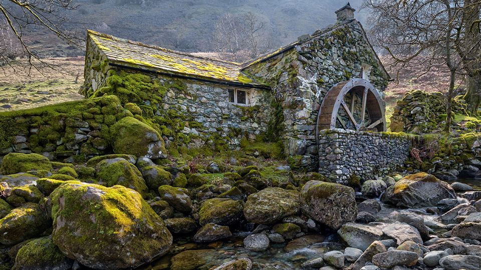 Old mill by the river