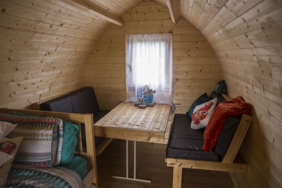 Inside the family pod