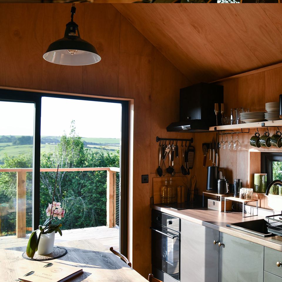 Kitchen with a view