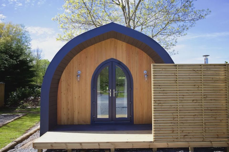 Ensuite glamping pod