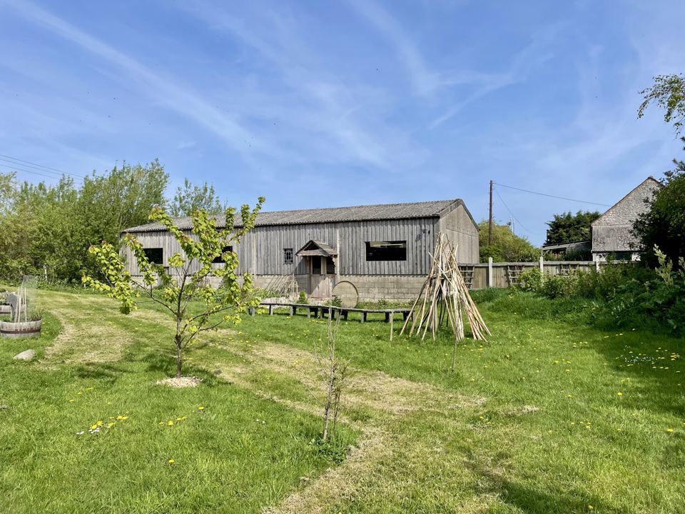 Games barn across the field