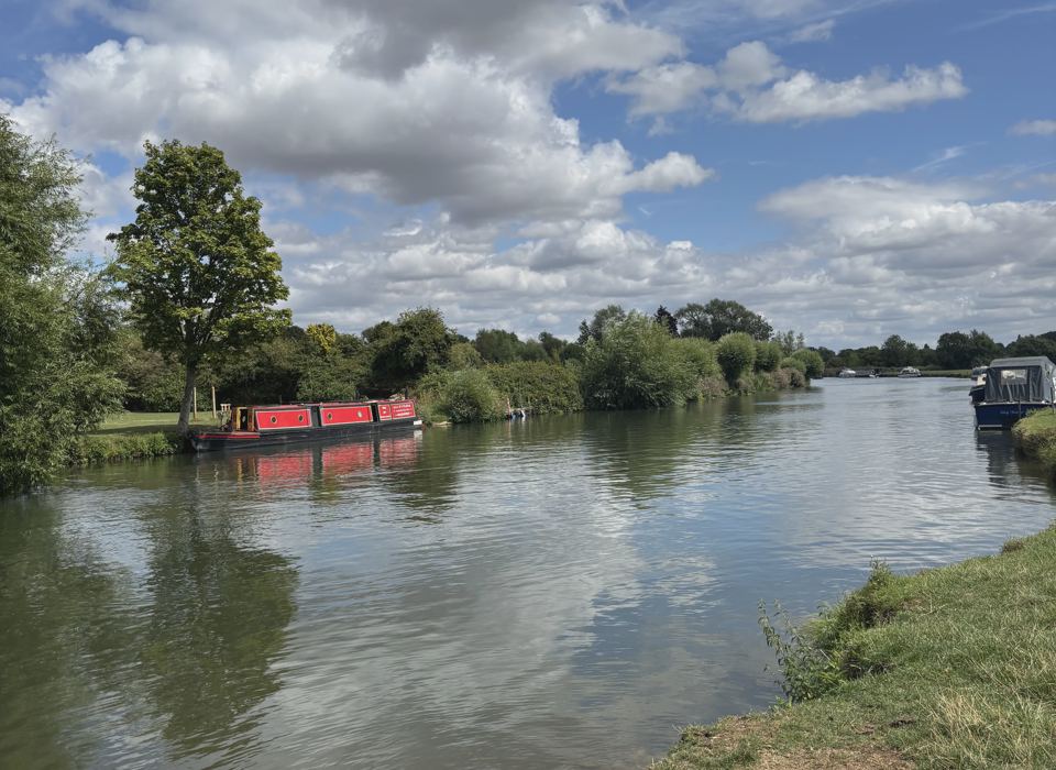 The Thames nearby