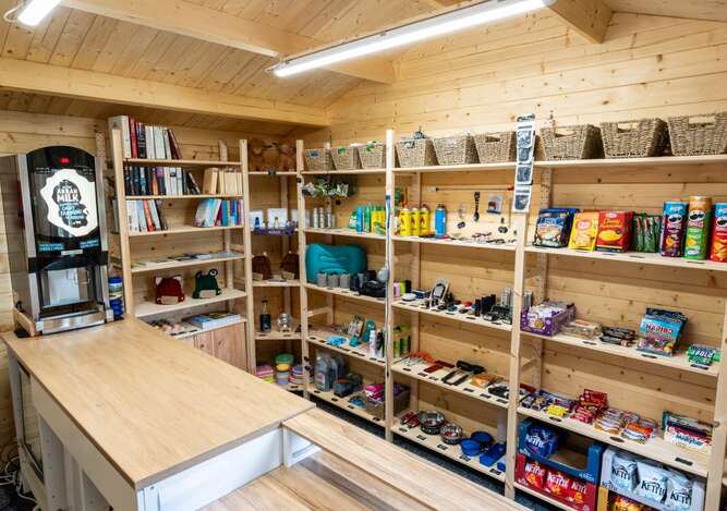 The campsite shop