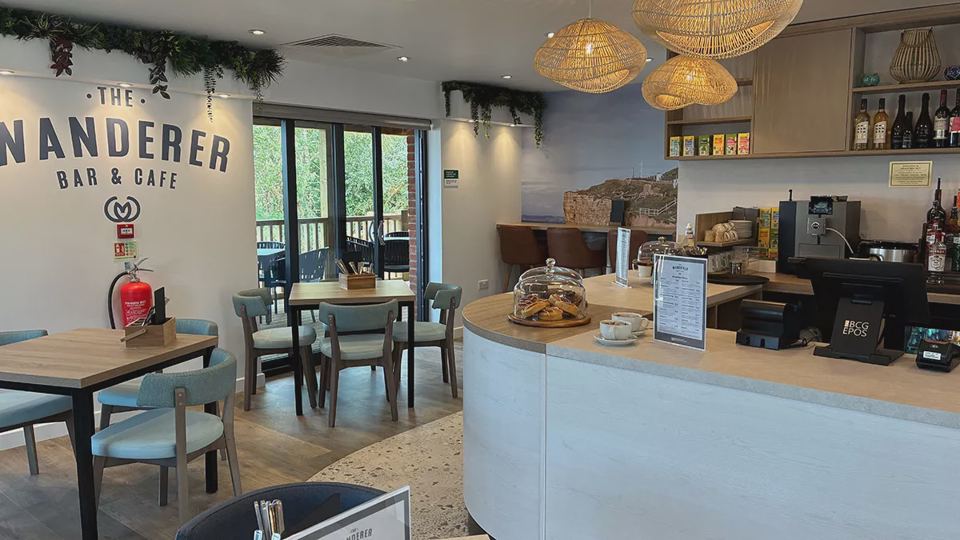 Cafe bar inside