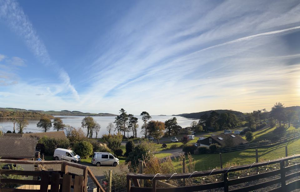 Bay view from the park