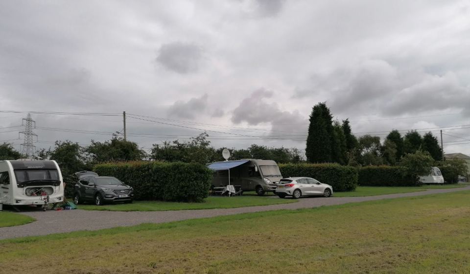 Row of CL touring pitches