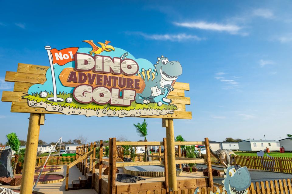 Dino adventure golf course