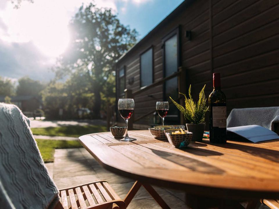 Holiday home and outdoor table
