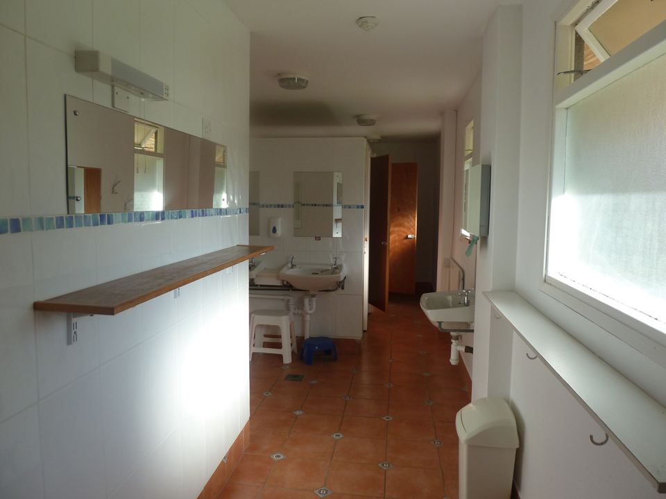 Washroom with basins