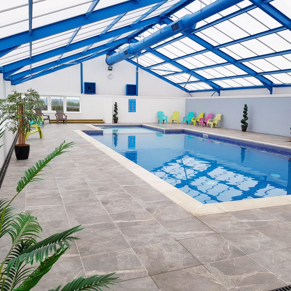 Heated indoor pool