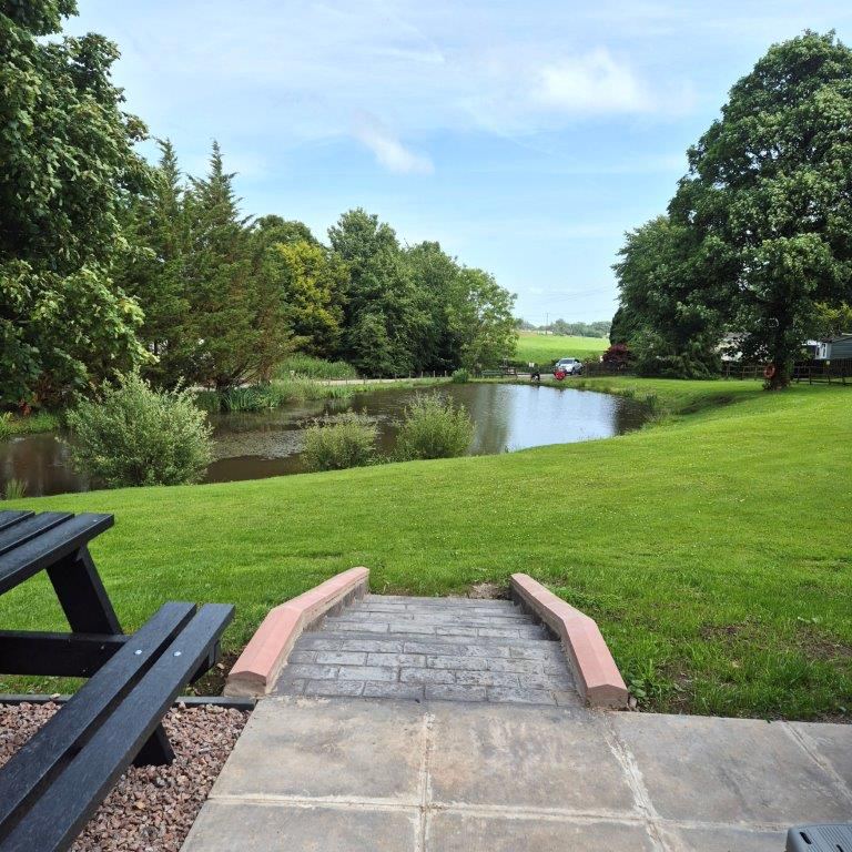 Fishing pond on the estate