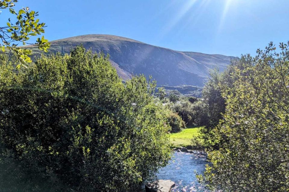 River Gwyrfai below the hills