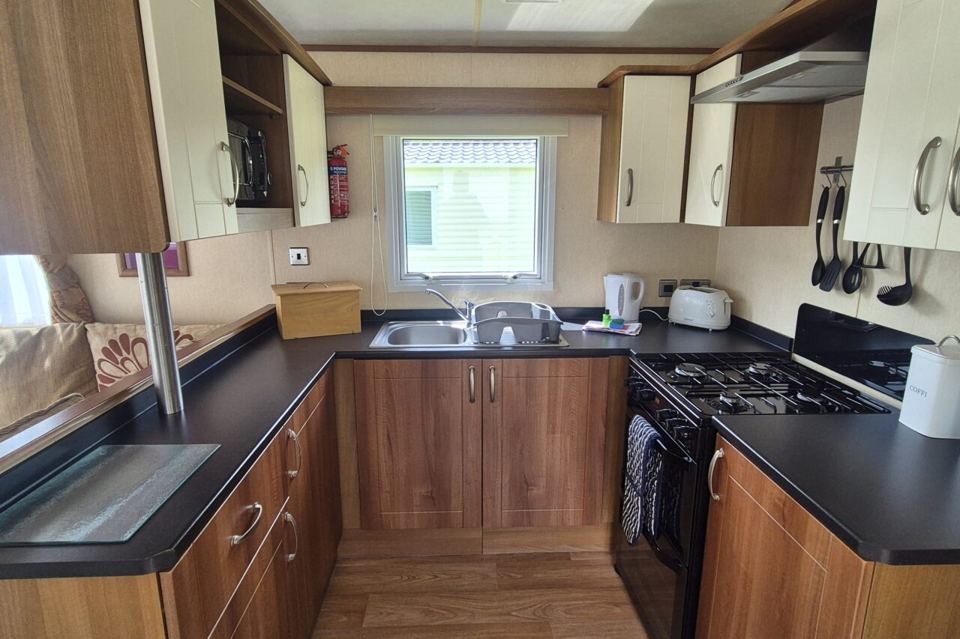 Caravan kitchen