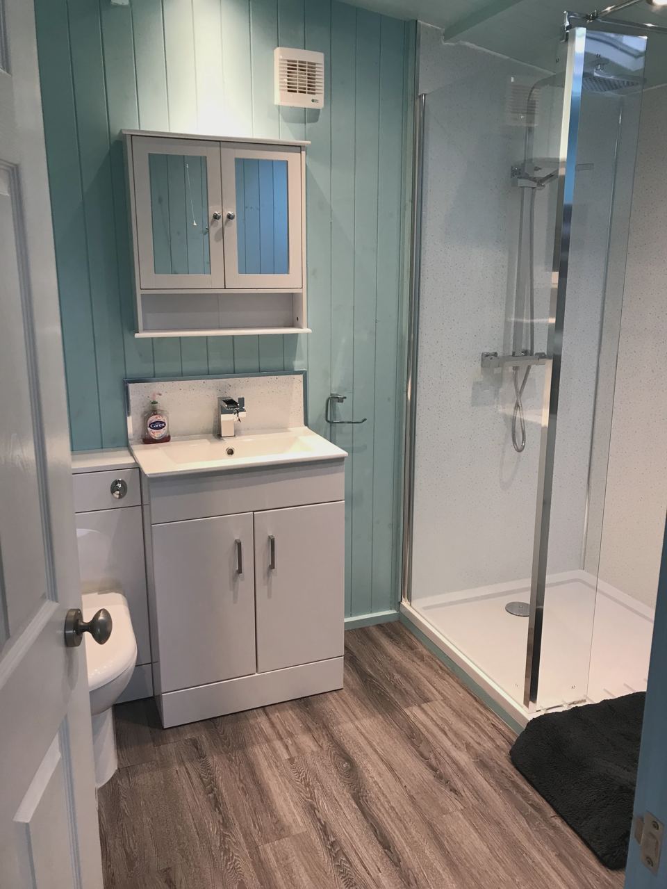 Cabin shower room
